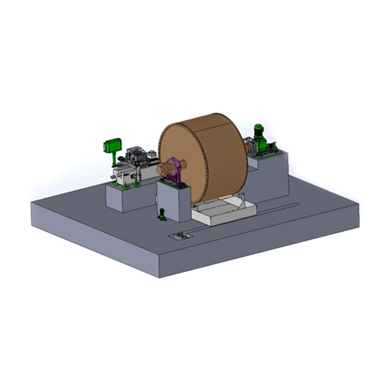 Cathod Drum Polishing & Sharing Machine