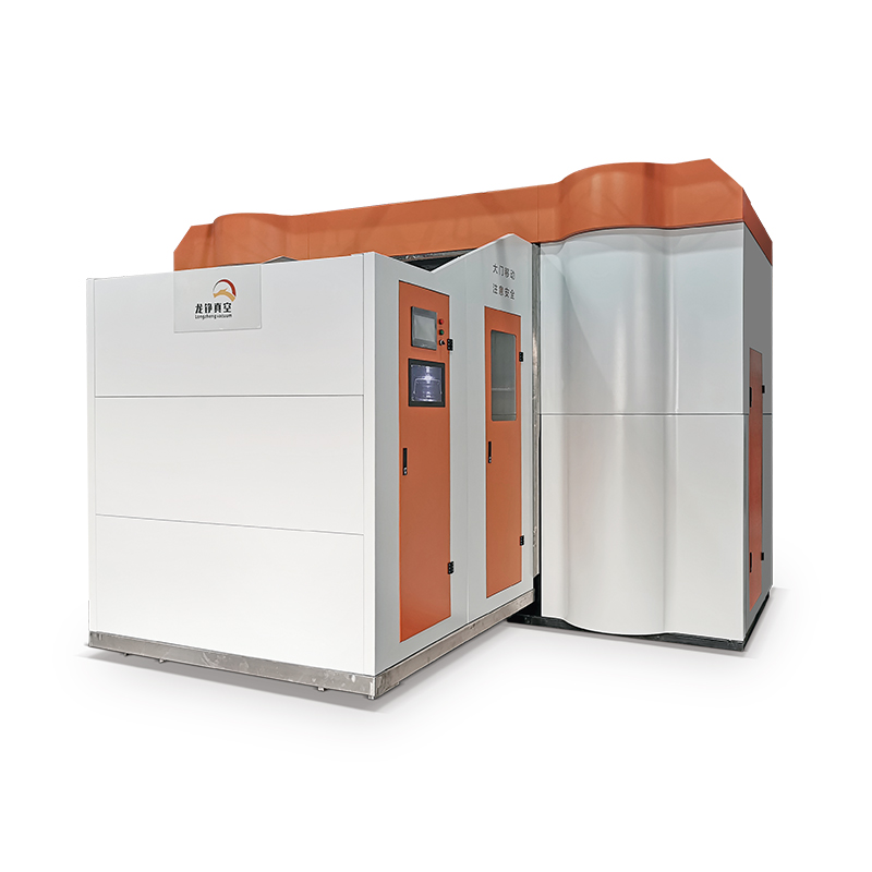 Flexibele materiaalvezelswikkeling vacuümcoatingapparatuur