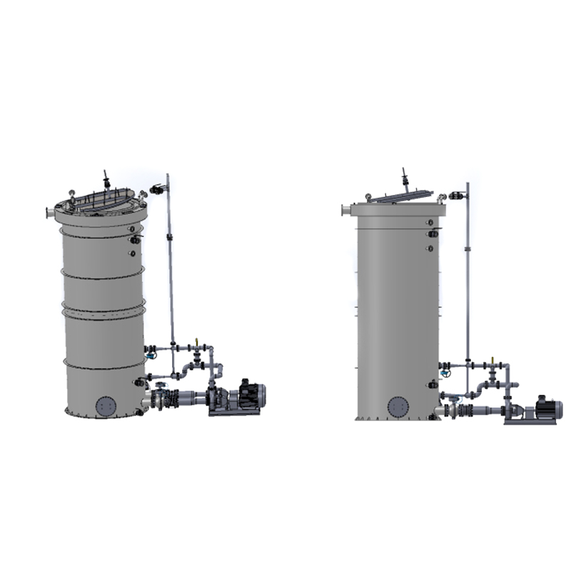 Hoog efficiënte koperoplossende tank